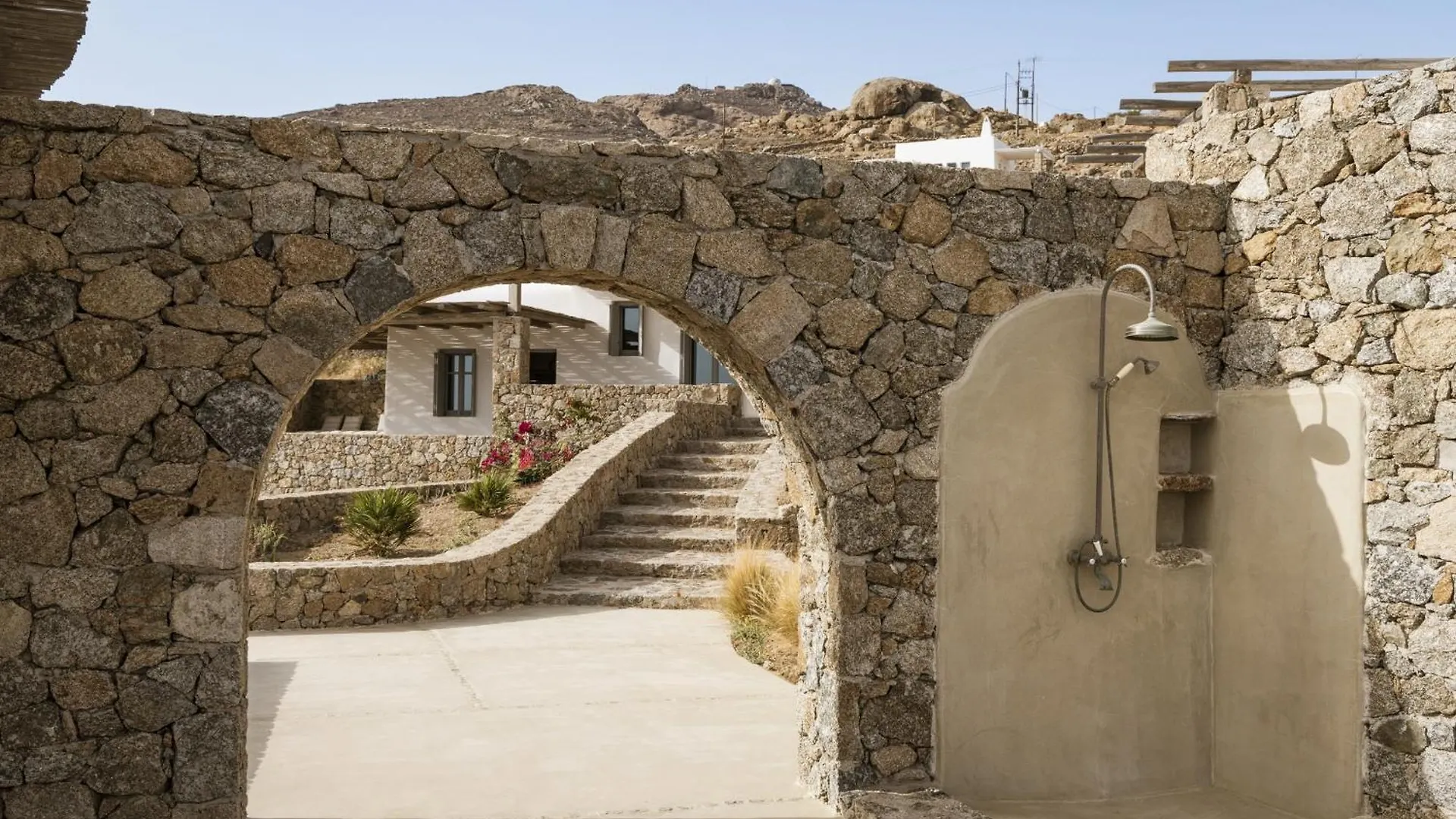 Vila Seafront 9Bdr Serenity In Mykonos Kalafatis